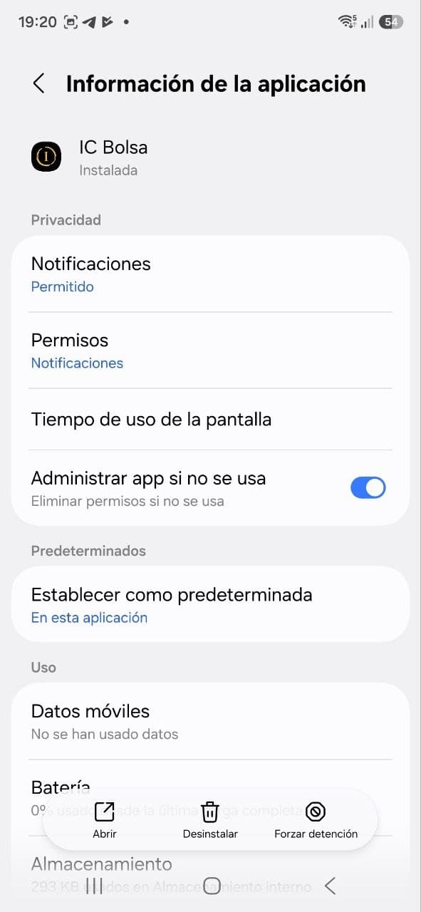 Pulsa «Notificaciones».